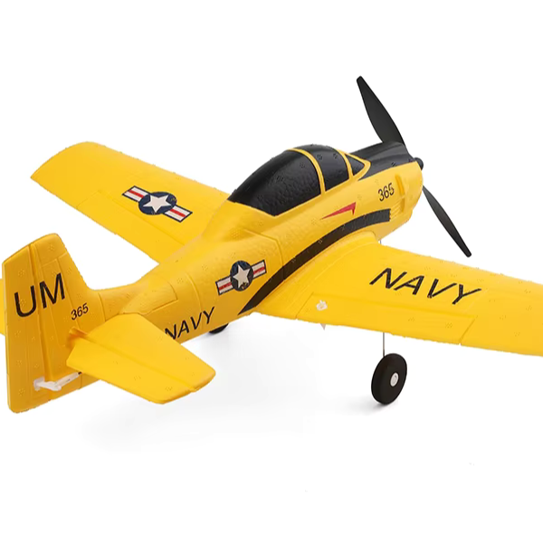 RC Universe® SkyFly A210 T28 – Avión RC 4 Canales con Giroscopio, Ready to Fly