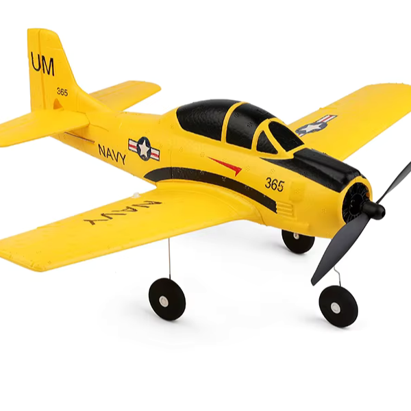 RC Universe® SkyFly A210 T28 – Avión RC 4 Canales con Giroscopio, Ready to Fly