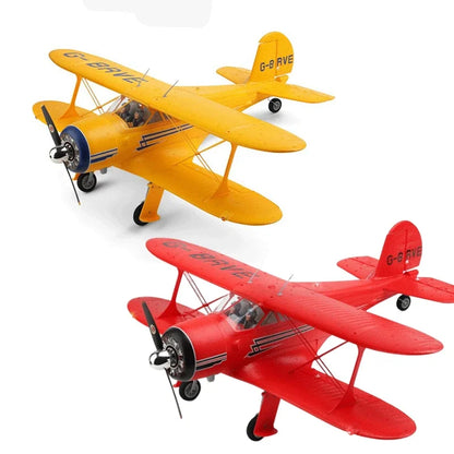 RC Universe® SkyFly Pro A300 Beech D-17S – Avión RC 4 Canales con Giroscopio, Ready to Fly y 2/3 Baterías