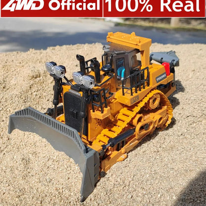 RC Universe® MegaBuild 1:20 – Excavadora y Camión Volquete RC 10 Canales, 3 Baterías